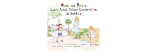 Alex and Rosie learn about water conservation