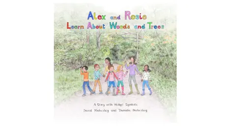Alex and Rosie learn about woods and trees
