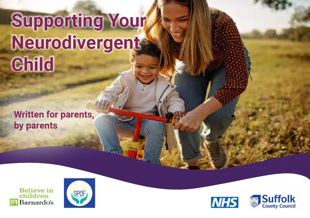 Cover image of a parent helping a child on a bicycle